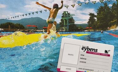 Bénéficiez de tarifs réduits à la piscine grâce à la Carte Eybinois