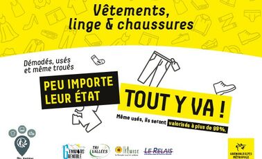 De nouvelles bornes pour recycler les textiles