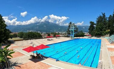 Ouverture partielle de la piscine