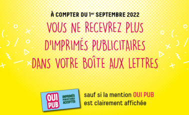 Interdiction des prospectus dans les boîtes aux lettres et dispositif Oui-Pub