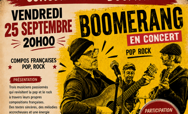 Repas-concert "Boomerang"