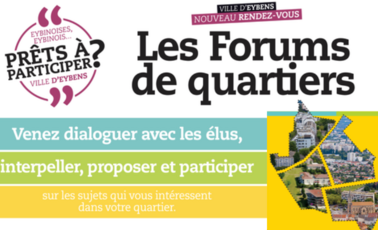 Forum de quartiers : EST