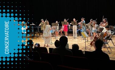 Concert petits orchestres et musique électro