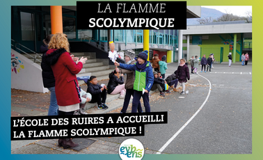 La Flamme Scolympique de l'école des Ruires